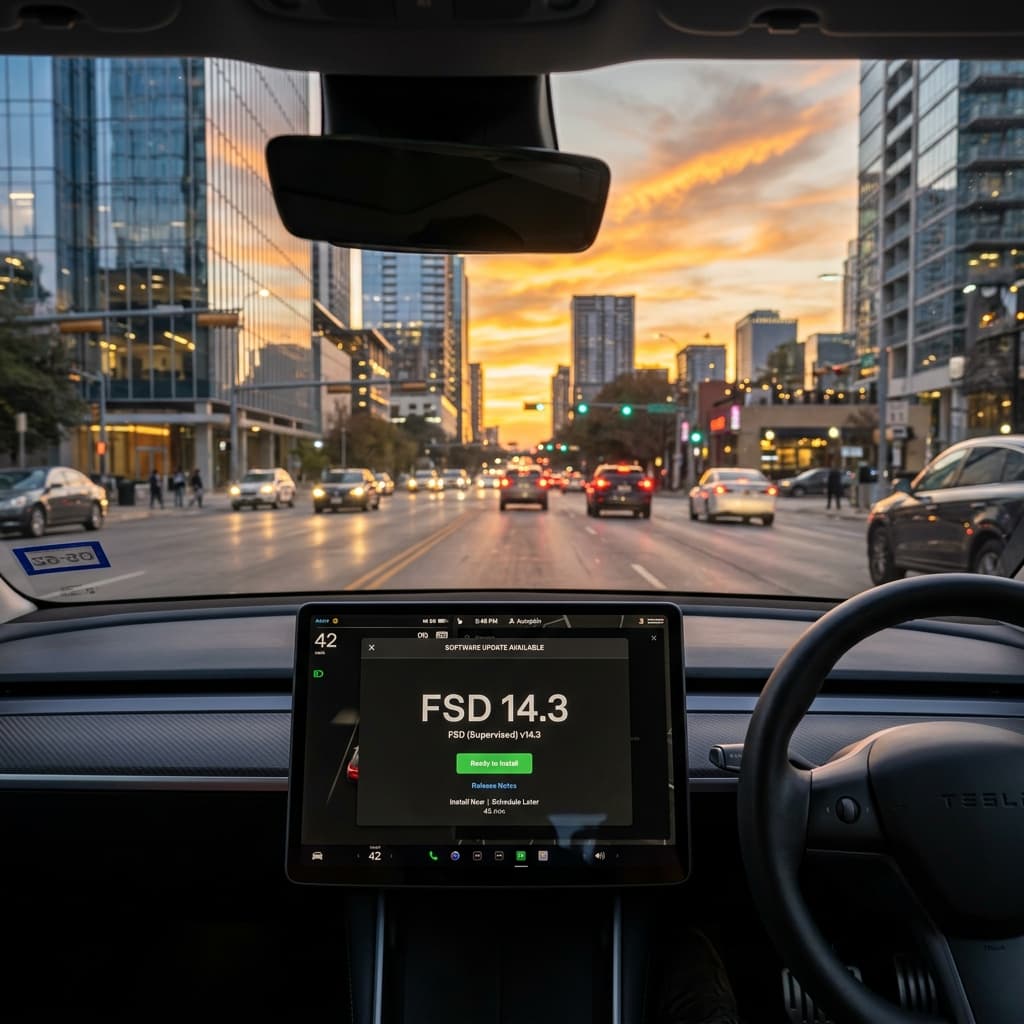 Tesla FSD 14.3 Wide Release This Week — What's Actually Changing