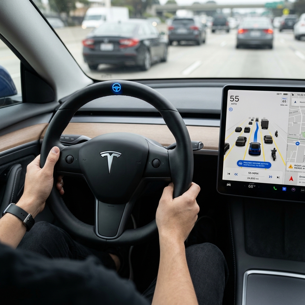 Tesla Dashboard FSD